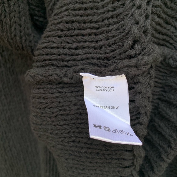 Leo & Sage Black Fringe Knit Jacket - Picture 8 of 8